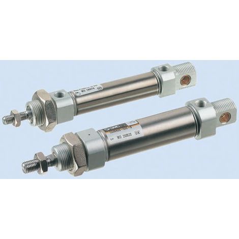 Vérin pneumatique profilé SMC 250 mm CD85 Double effet Action ( Prix pour 1 )