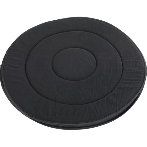 Wenko – Coussin rotatif pour voiture 360° – Confort optimal pour entrer et sortir – Diamètre 39 cm – Revêtement lavable et rembourré (1/6)