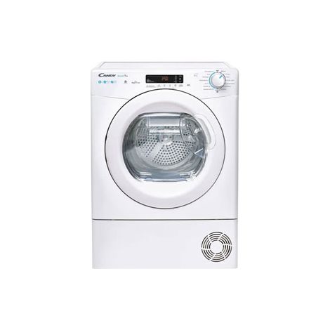 Candy – Pompe à chaleur 8kg blanc – Efficacité énergétique A++ – Faible niveau sonore 35dB – Design moderne pour intérieur (1/5)