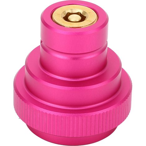 TR21-4 CO2-Adapter mit Außengewinde für Sodaflaschen, Terra Pink-Anschluss, kompatible Gaskartuschen-Nachfüllung. (1/5)