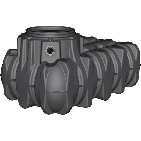 Graf – Regenwasser-Flachtank Platin 1500L – Minimale Einbautiefe – PKW-befahrbar – Integrierte Filtertechnik – Grundwasserstabil (1/5)