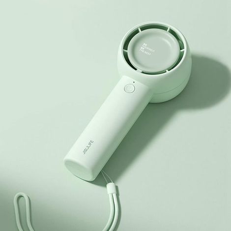 Mini ventilateur portatif, ventilateur portable au design unique, ventilateur personnel rechargeable par USB avec vent turbo puissa (1/4)