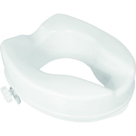 Rehausseur Wc Universel En Polypropylène Blanc 40X36x15 Cm  Friend