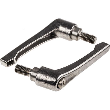 Levier de serrage RS PRO, , filetage M10, Mâle L. 20mm ( Prix pour Sachet de 2 )