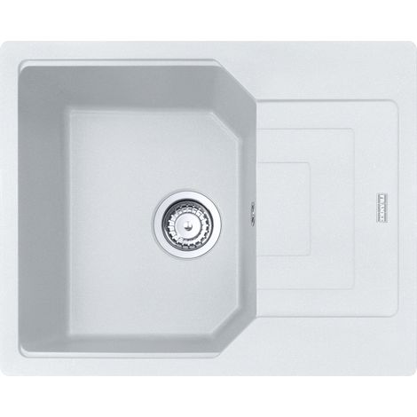 Franke Urban UBG 611-62. Tipo di lavello: Lavello ad incasso, Forma del lavandino: Rettangolare, Materiale del lavandino: Granito. Larghezza: 620 mm, Lunghezza: 500 mm, Profondità: 5... - 114.0686.744
