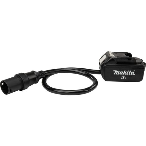 Makita – Adaptateur secteur Li-Ion 18V pour outils LXT – Connecteur pour station PDC01 – 191J507 (1/5)
