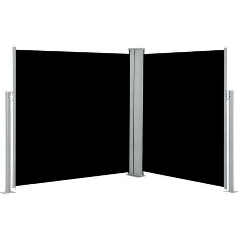 Auvent latéral rétractable Noir 140x600 (1/5)