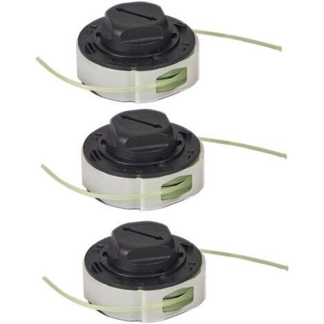 Lot de 3 bobines de tête de débroussailleuse C3-2 pour Stihl Autocut C3-2 FSA 57 FSE 52 FSA57 FSE52 Weed Eater - Pièces de Rechange 4009 710 4305 (1/5)