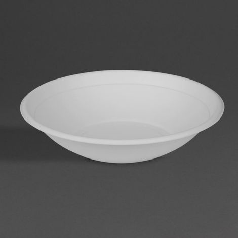 Bols à poke en bagasse 682ml (lot de 50) - 208 x 208 x 120 mm - FIESTA COMPOSTABLE (1/5)