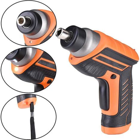 Avvitatore mini led ricaricabile elettrico 3.6V batteria 18 Punte 021 (1/5)