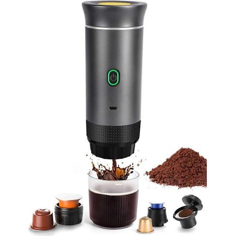 Tragbare Kaffeemaschine, elektrische Espressomaschine, Kapselkaffeemaschine (1/5)
