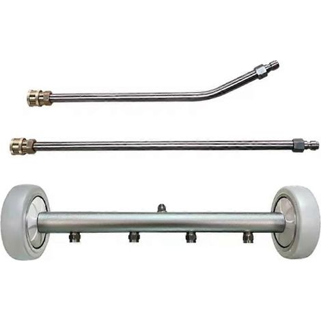 Voiture Chassis High nettoyeur haute pression 16 pouce électrique voiture lavage Locomotive bas eau Broom 2 extension (1/5)