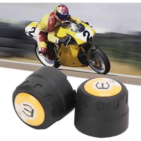 Système de surveillance de la pression des pneus de moto V100B (TPMS) Capteur de pression des pneus externe (livré avec batterie intégrée) (1/5)