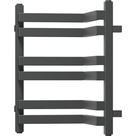 Mexen Loop radiador de baño esquinero 500 x 375 mm, 253 W, antracita - W129-0500-350-00-66 (1/3)