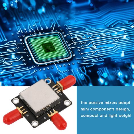 Mélangeur passif à diodes doublement équilibré, haute linéarité et faible bruit, 1,5-4,5 GHz (1/2)