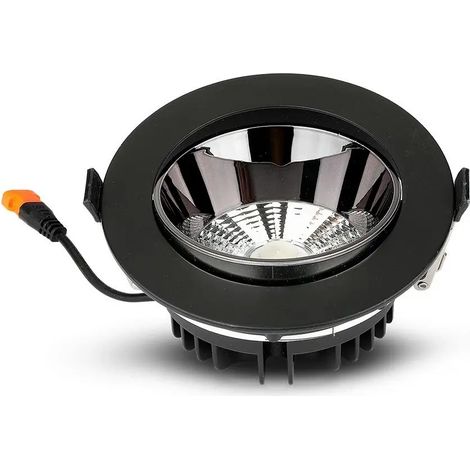 Downlight LED V-TAC Samsung 10W noir orientable 4000K (1/5)