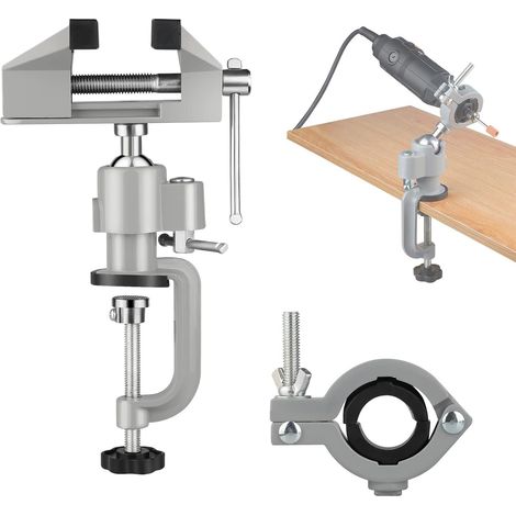 Étau de table Étaux d Établi Largeur de Mâchoire 70 mm pour le travail du bois le perçage le sciage la fabrication de bijoux (1/5)