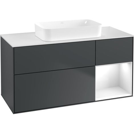 Villeroy & Boch G711GFHG Meuble sous-bassin Finion G71 (1/2)