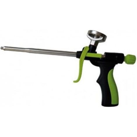 FPLUS pistola espuma poliuretano , Pistola para la aplicación de espuma PU Aumenta el rendimiento de la espuma hasta un30%Mayor comodidad de uso y más fácil de limpiar
Mantiene el