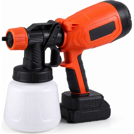 Pistola a spruzzo elettrica portatile arancione 2000 mAh (1/5)