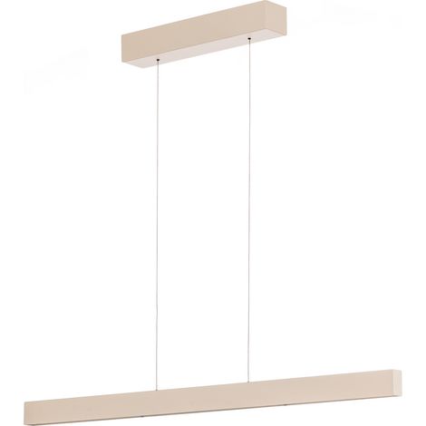 [NEUWERTIG] B-Ware Argon Led Hängeleuchte Pendelleuchte Deckenlampe Cremeweiß Modern Esszimmer