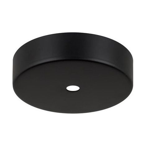 Lámpara bailey rosace en métal metal negro 10 cm 3,3 cm