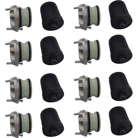 Adecuado para 8x 0BR525558 Elemento de filtro de embrague de caja de transferencia Volkswagen A3 TT (01Z525558), paquete de 2