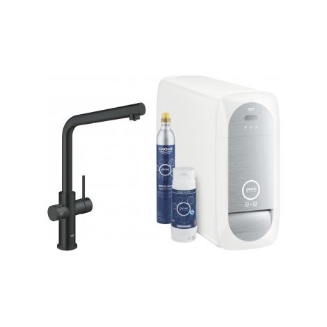 GROHE Starterkit GROHE Blue Home 314541 Bluetooth/WIFI bocca a L velvet black, 31454KS1 (1/2)