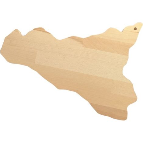 Panetta Sicilia, tagliere in faggio cm 37x25x2,2