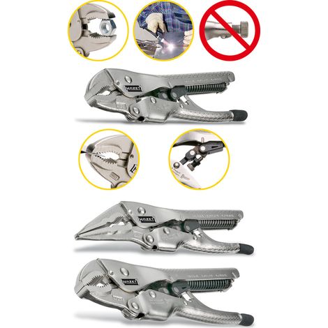 Hazet 755-10A Automatik-Gripzange Halbrund 0 - 44 mm 230 mm (1/10)