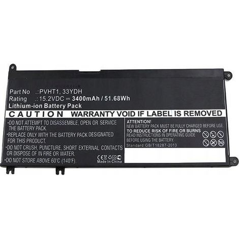 Batería Coreparts para DELL 33YDH