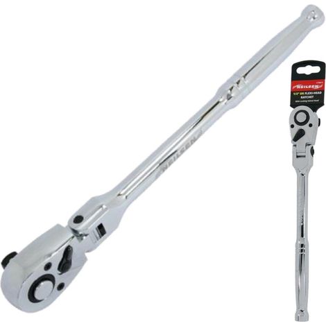 1/2"" RATCHET FLEXI HEAD REVERSIBLE LOCKING FLEXIBLE HEAD RATCHET HANDLE CT0812