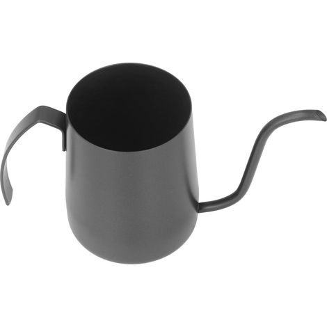 Bouilloire à café en acier inoxydable avec col de cygne, poignée épaisse et ergonomique, graduée, 350 ml (1/5)