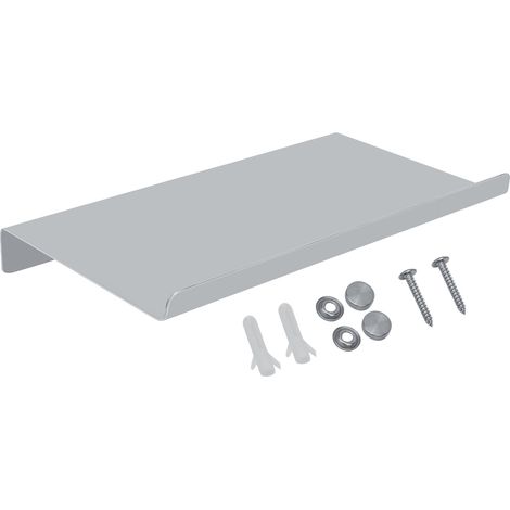 1 support mural pour papier toilette en acier inoxydable