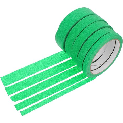 de 5 rouleaux de ruban adhésif de masquage pour les loisirs (1/5)