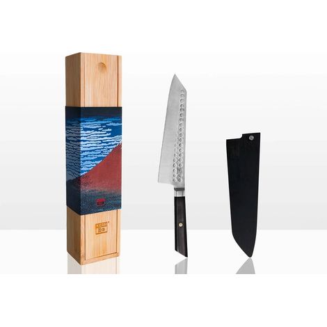 Couteau de Cuisine Polyvalent 210 mm - Ustensile de Découpe Précis et Tranchant - PANGIVO (1/5)