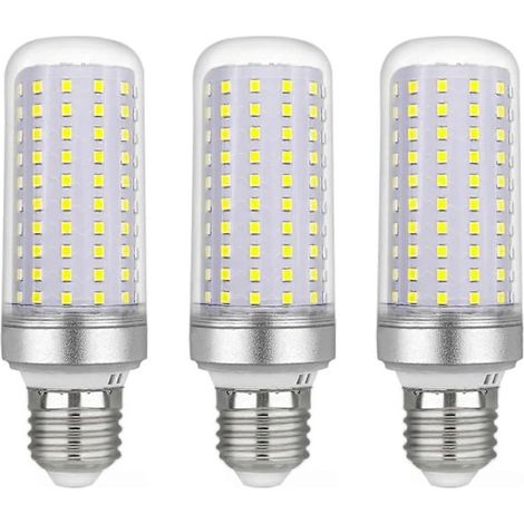 E27 LED-Lampe mit Maiskolbensockel (3 Stück) 30 W AC175-265 V, kaltweißes Licht 6000 K, 2500 lm, nicht dimmbar, entspricht einer 300-W-Halogenlampe. (1/5)