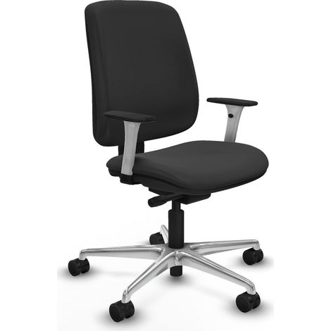 Sedia ufficio piqueras y crespo modello ergonomico bianco schiuma (1/2)