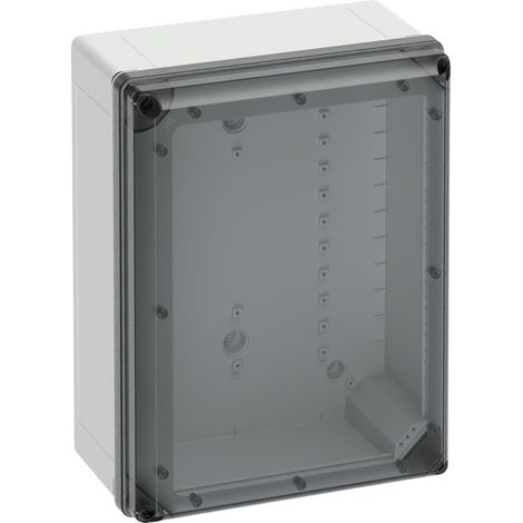 Spelsberg GEOS-L 3040-18-to Leergehäuse, Outdoorgehäuse, Industriegehäuse, robust, IP66/IP67/IP69, transparenter Deckel, 300 x 400 x 180 mm (1/5)