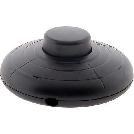 Interrupteur à pédale pour luminaire - Noir (1/4)