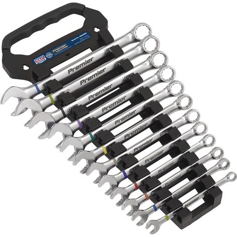 Sealey AK63950 Premier Platinum Anti-Slip Combination Spanner Set 12pc (1/5)