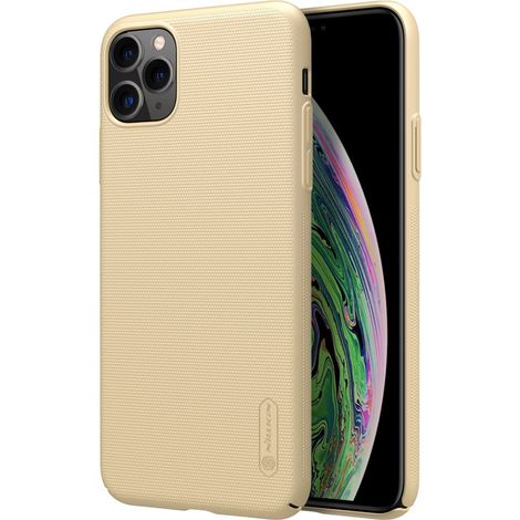 Nillkin Super Frosted Shield - Apple iPhone 11 Pro Max Hülle (Gold) (1/4)