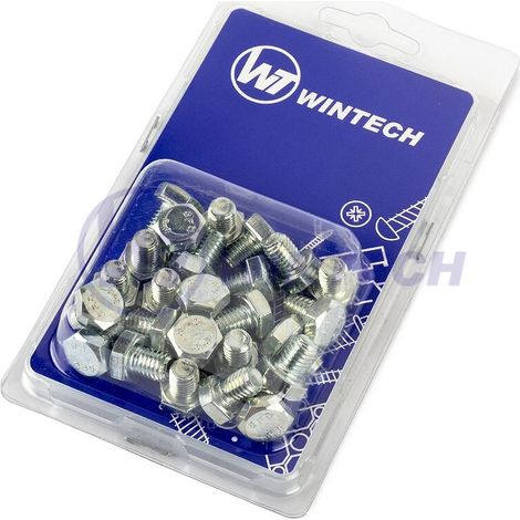 WINTECH Vite DIN 933 8.8 M8 x 50 ZB DABKA08050BBM1