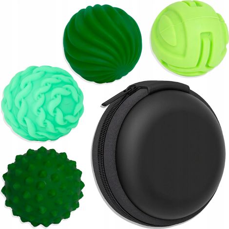 [PACZA] Palline magnetiche antistress sensoriali per adulti e bambini, 4 pezzi. Z3292Z (1/5)