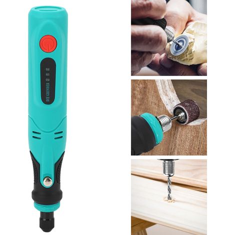 Mini meuleuse électrique réglable à 3 vitesses, outil de polissage rechargeable par USB pour le bricolage (1/5)