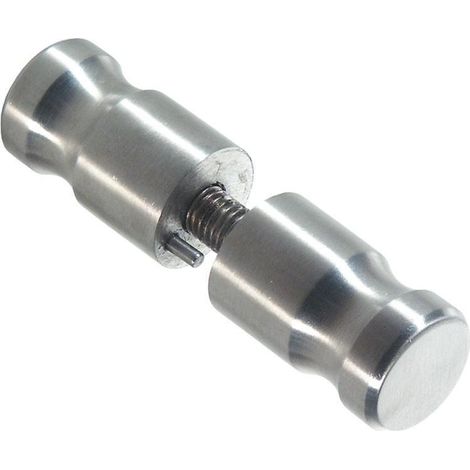HERRAJES ALK pomos ø25mm cabine inoxidable (juego) , 0JUEGO (1/2)