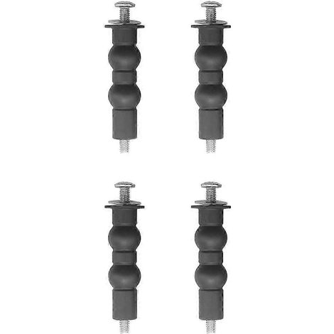 Vis d'abattant de toilette universelles, lot de 4 - pour abattants (1/5)