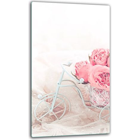 PLAQUE DE PROTECTION EN VERRE POUR INDUCTION 30x52 FLEURS (1/5)