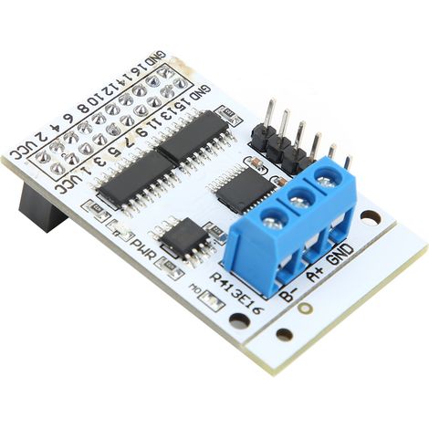 Module Relais 16 Canaux RS485 5V RTU Contrôleur IO Carte de Commutation R413E16A (1/5)