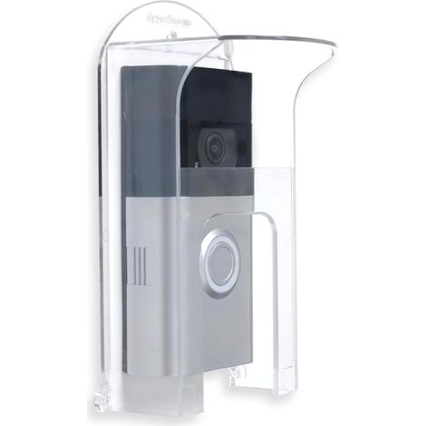 Protection contre la pluie pour sonnette de porte vidéo, couverture de sonnette de porte, protection contre les intempéries, protection anti-éblouissement, adapté aux sonnettes de porte Ring (1/5)